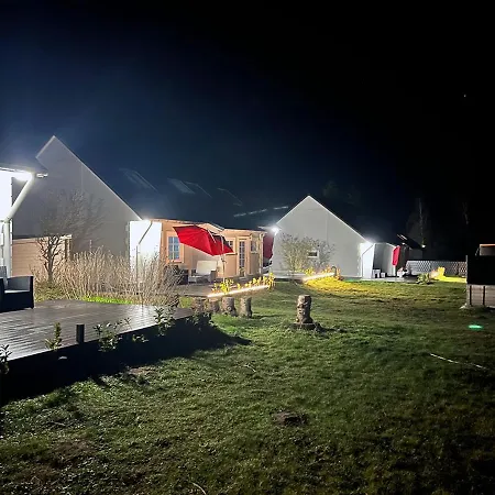 Ferienhaeuser Insel Usedom Haus Samara 8 - Blick Aufs Achterwasser! Whirlpool Und Sauna Lutow
