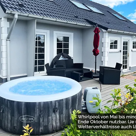 Holiday home Ferienhaeuser Insel Usedom Haus Samara 8 - Blick Aufs Achterwasser! Whirlpool Und Sauna